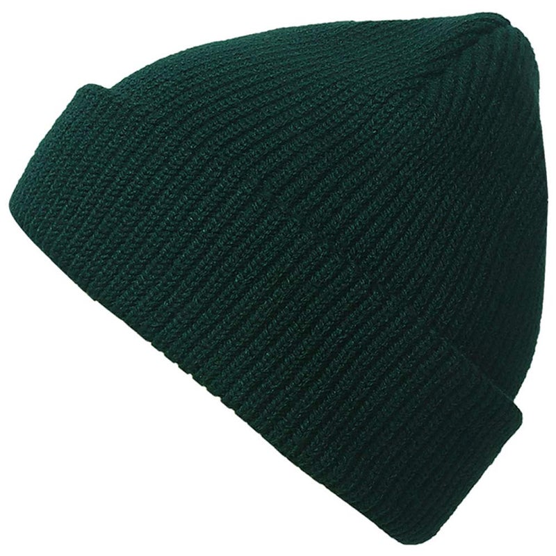 Paladoo Warm Daily Slouchy Beanie Hat Knit Cap for Men and Women (2pack Charcoal/deep Forest) - Image 4